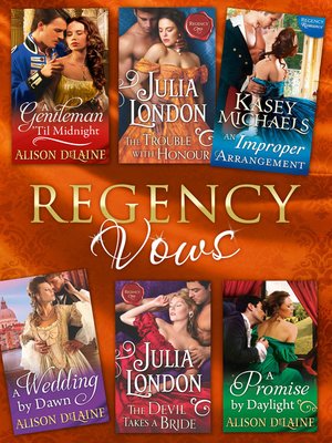 cover image of Regency Vows